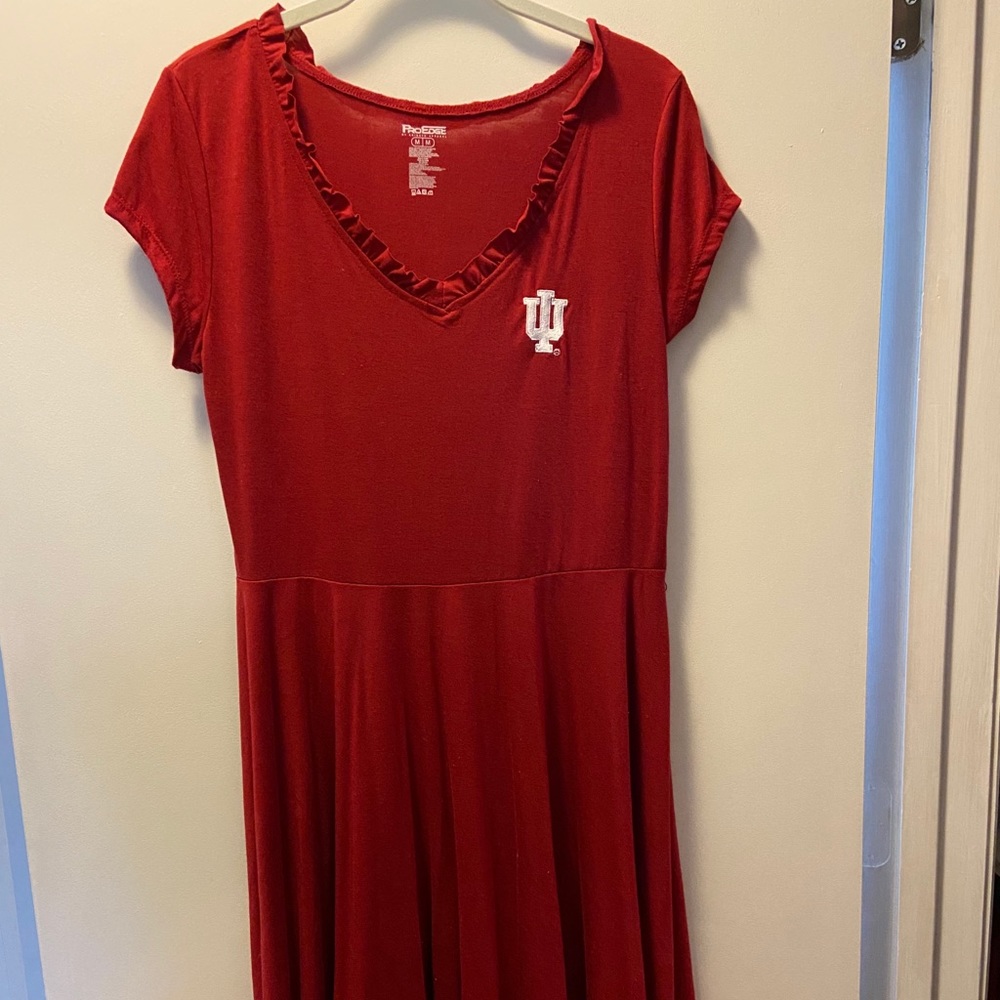 IU Indiana University knee length dress, casual